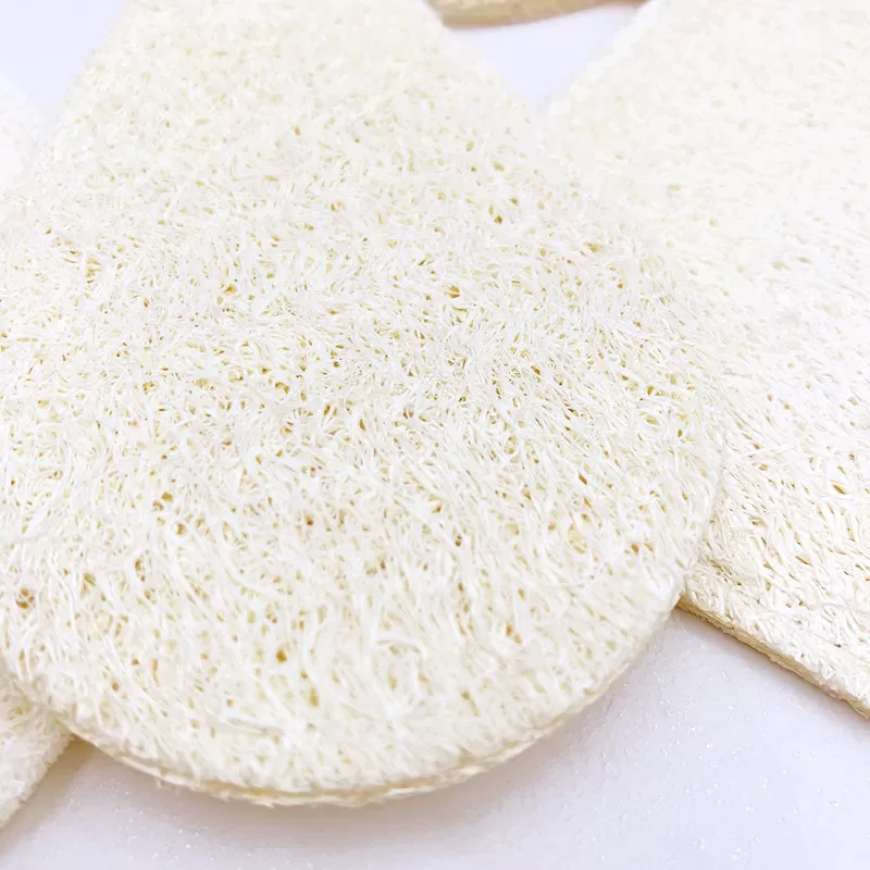 100% Natural Loofah Sponge Exfoliating Facial Body Scrubbers Pad Loofa Sponges Brush Scrub Cleansing