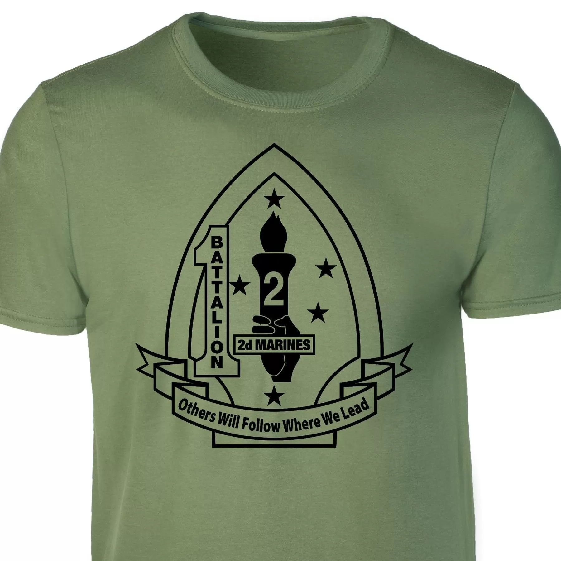 1st Battalion 2nd Marines T-shirt