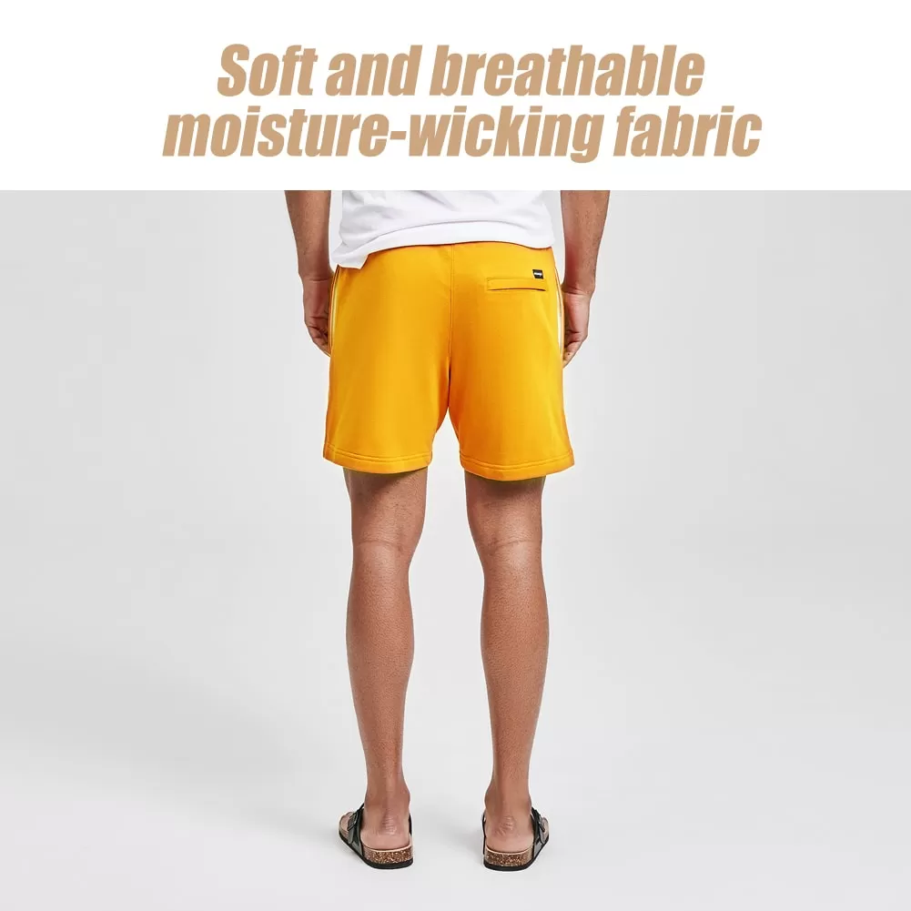 5.5 Inch Knitted Fleece Casual Shorts