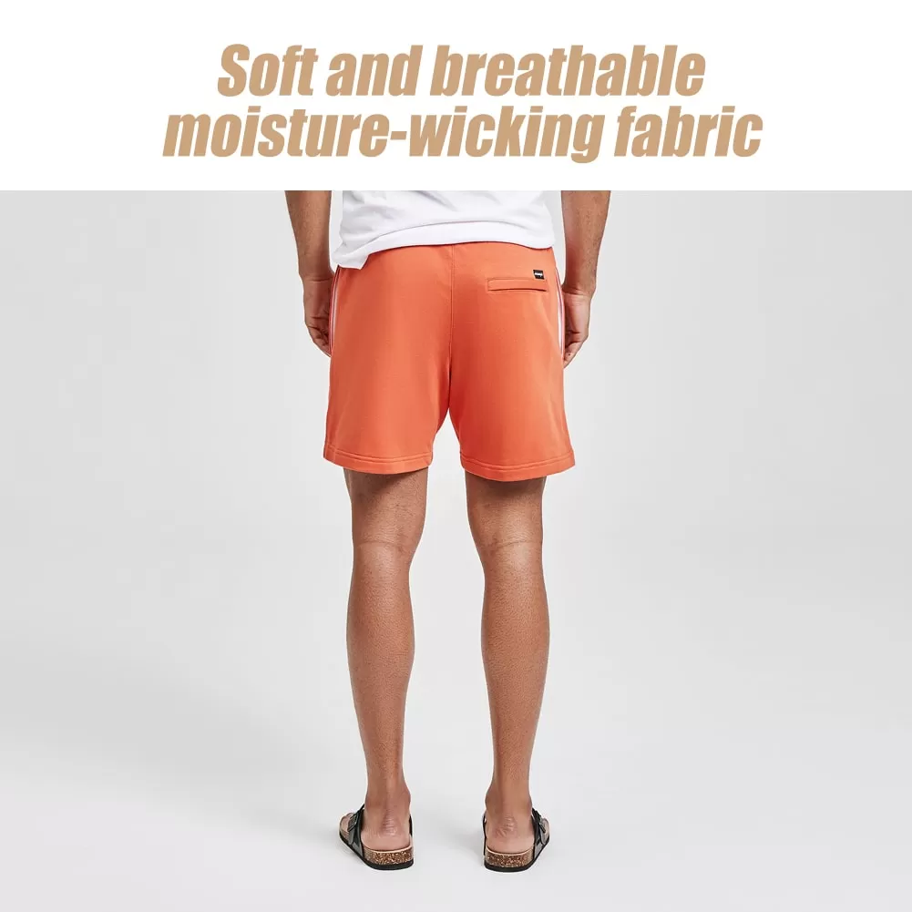 5.5 Inch Knitted Fleece Casual Shorts