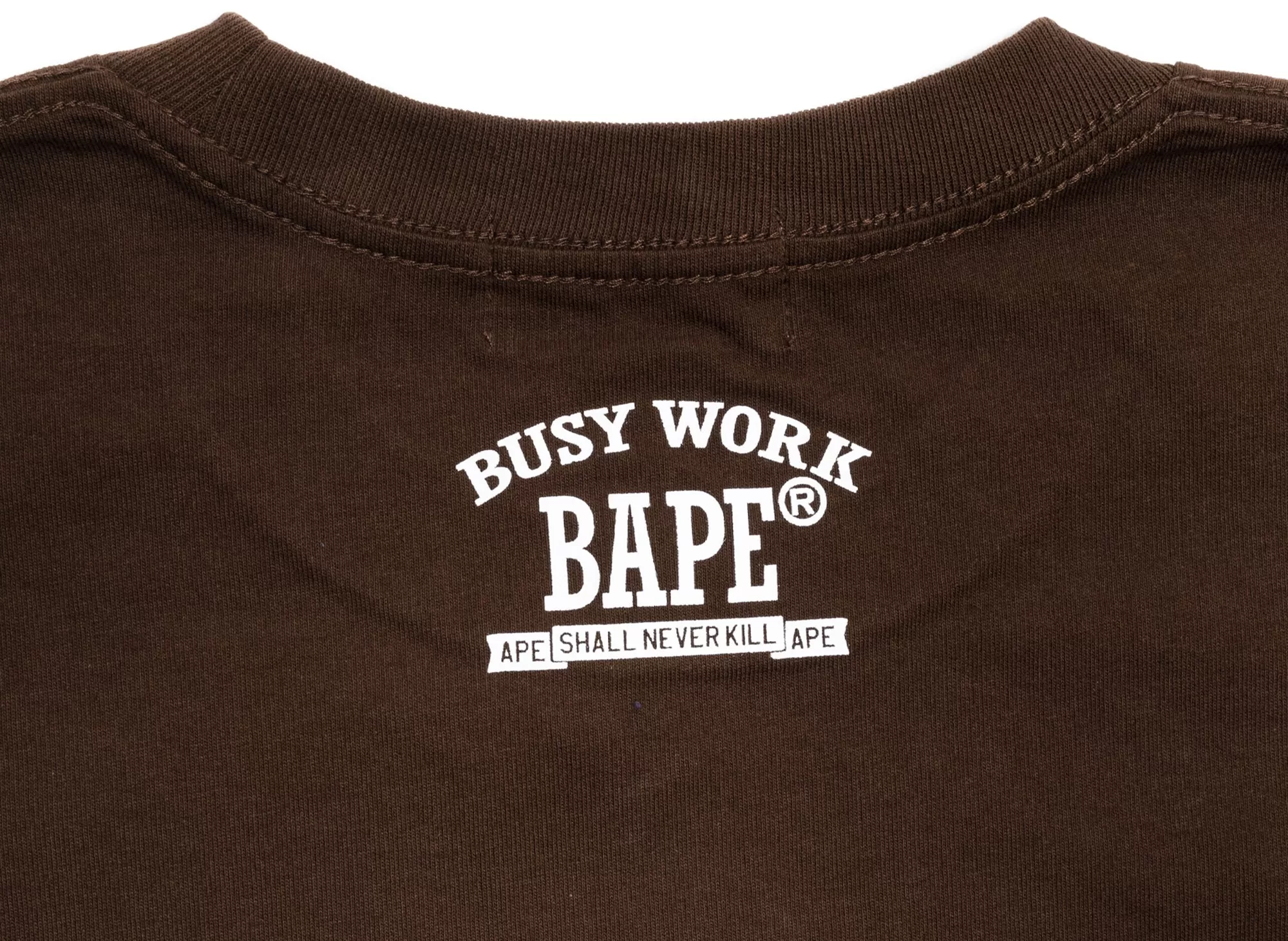 A Bathing Ape Busy Work Long Sleeve Tee