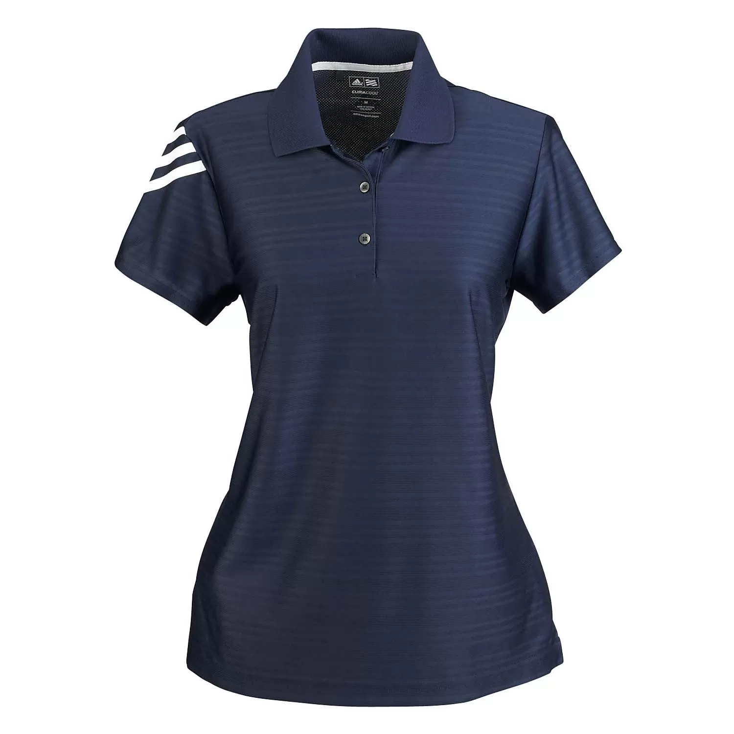 adidas Golf Women's ClimaCool Navy S/S Mesh Polo