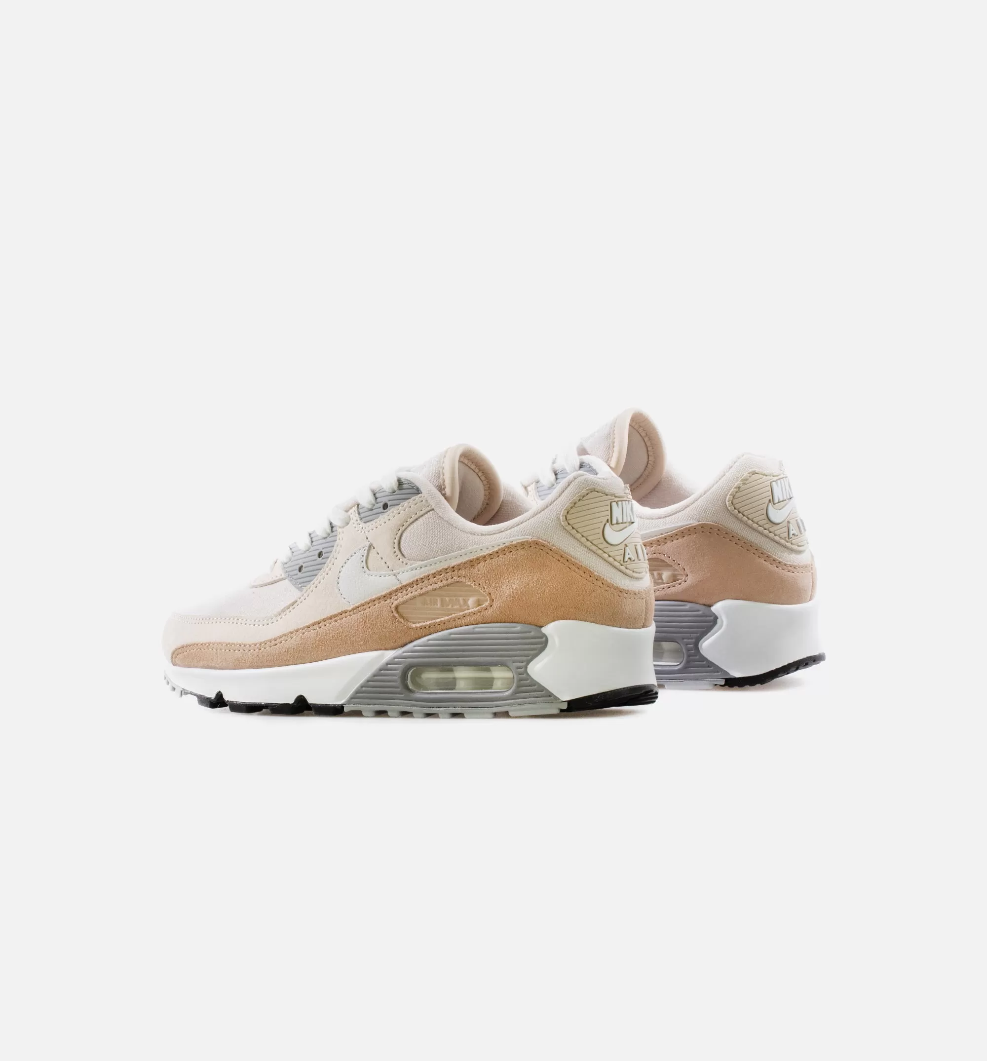 Air Max 90 PRM Mens Lifestyle Shoe - White/ Tan/Gray