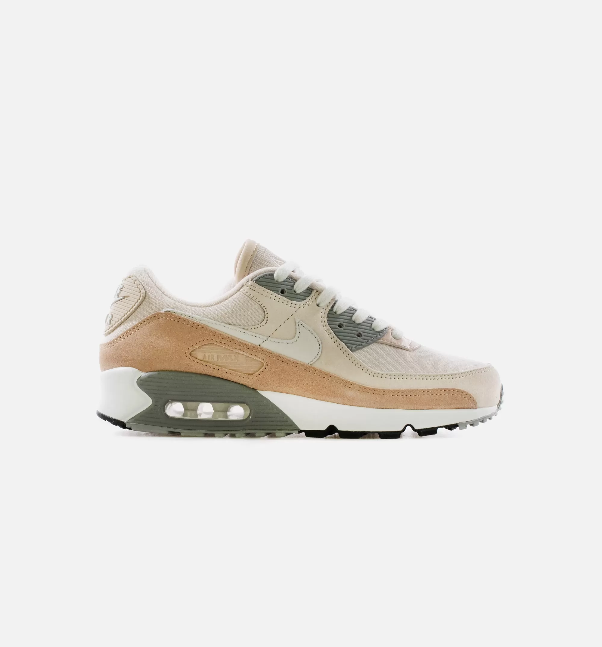 Air Max 90 PRM Mens Lifestyle Shoe - White/ Tan/Gray