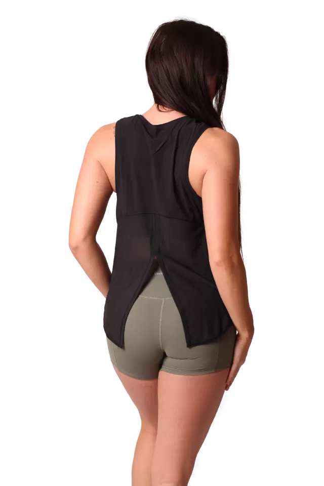 Airlift Tie-Back Black Tank