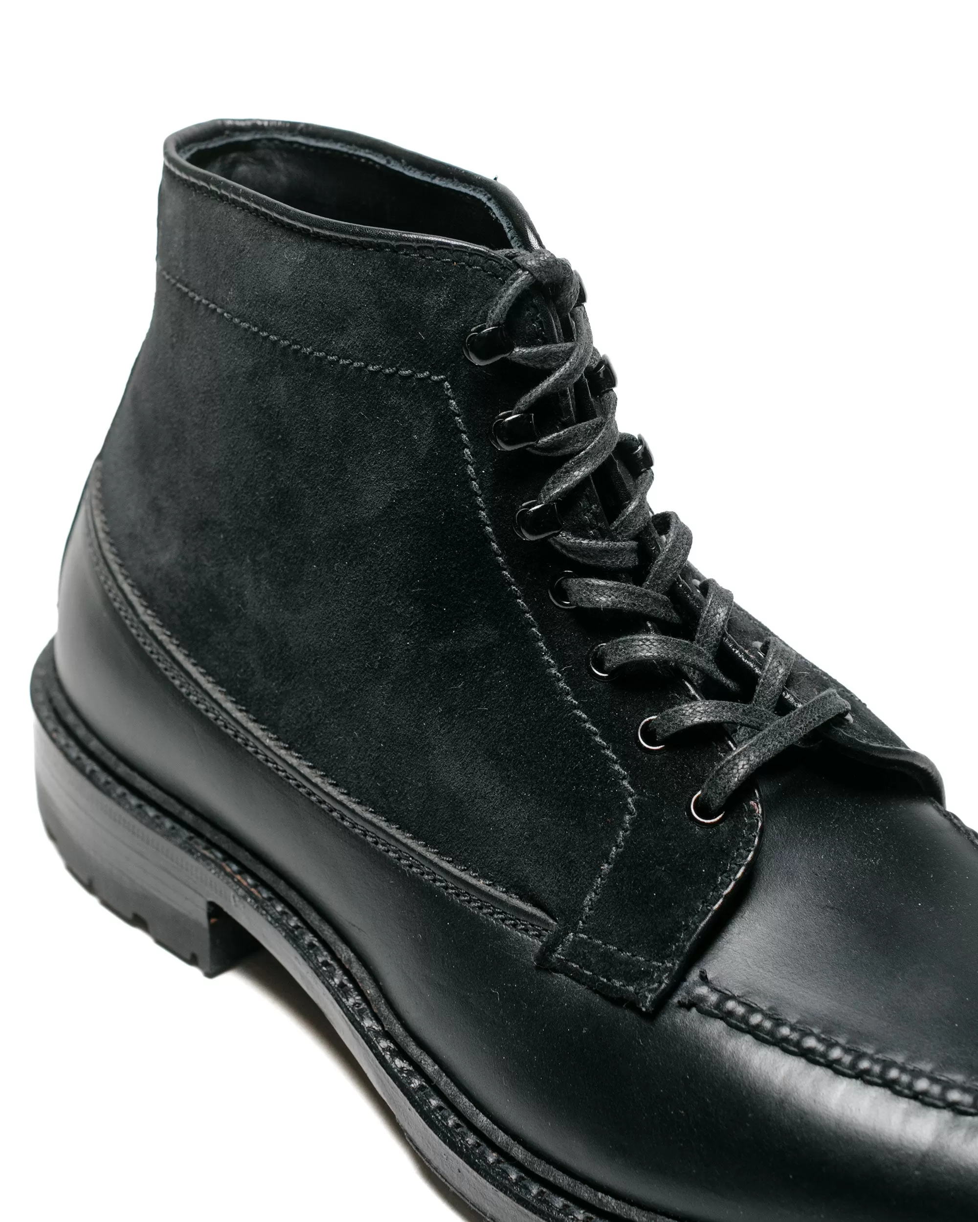 Alden Black Michigan Boot With Commando Sole