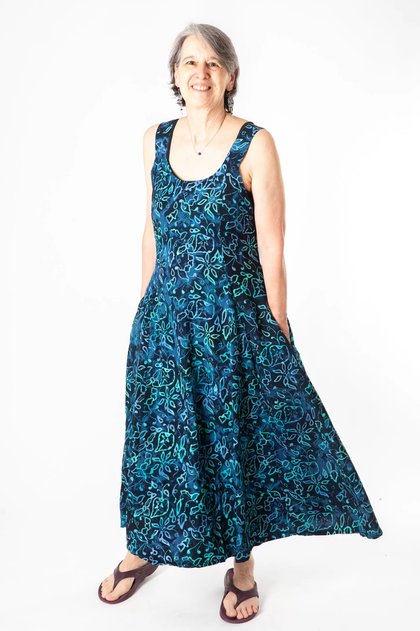 Allie Batik Maxi Dress