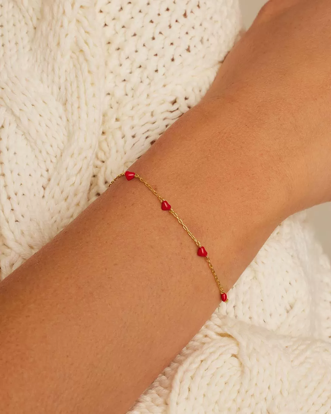 Amour Bracelet Red