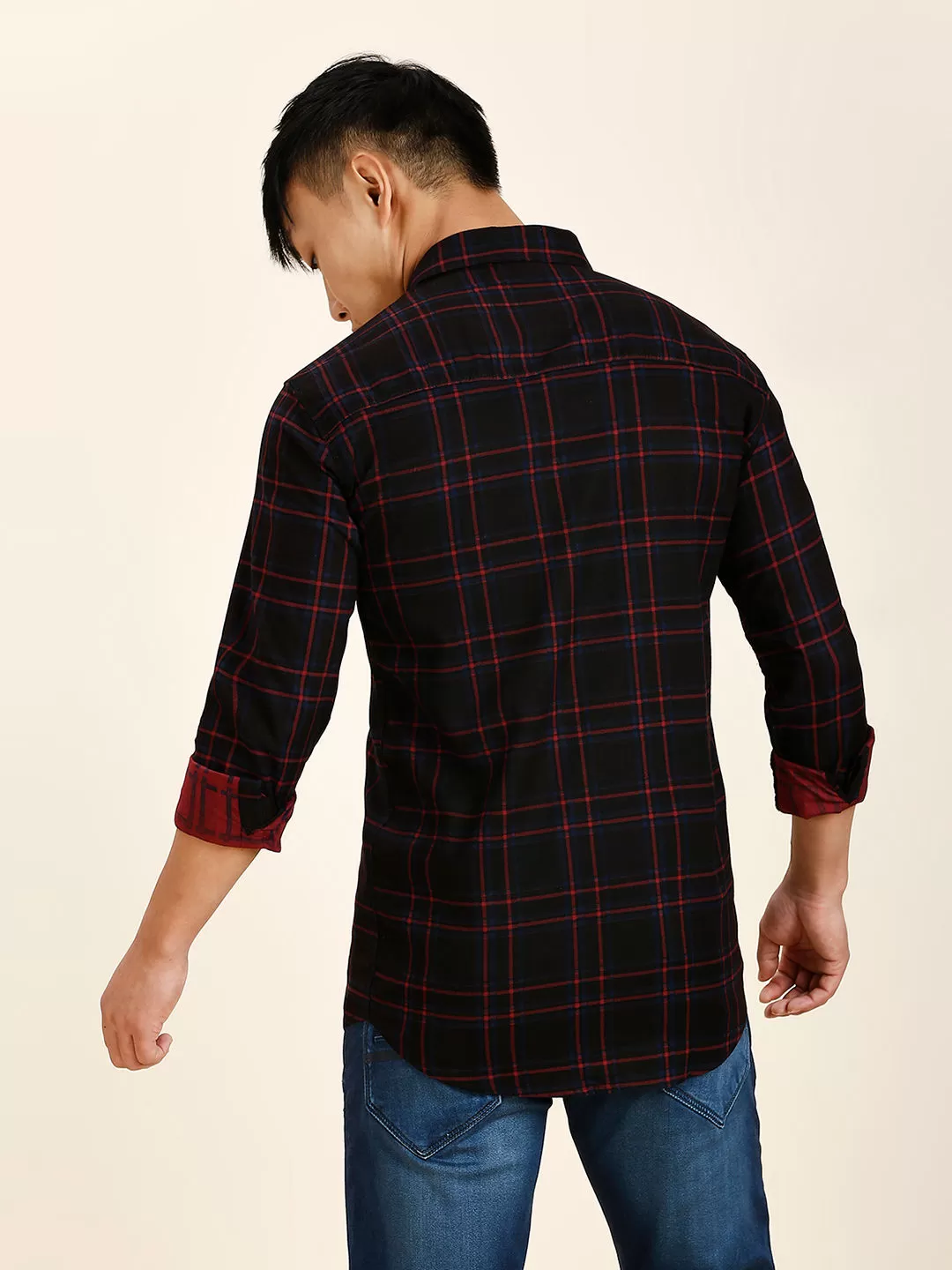 Angeles Checked Men's Shirt