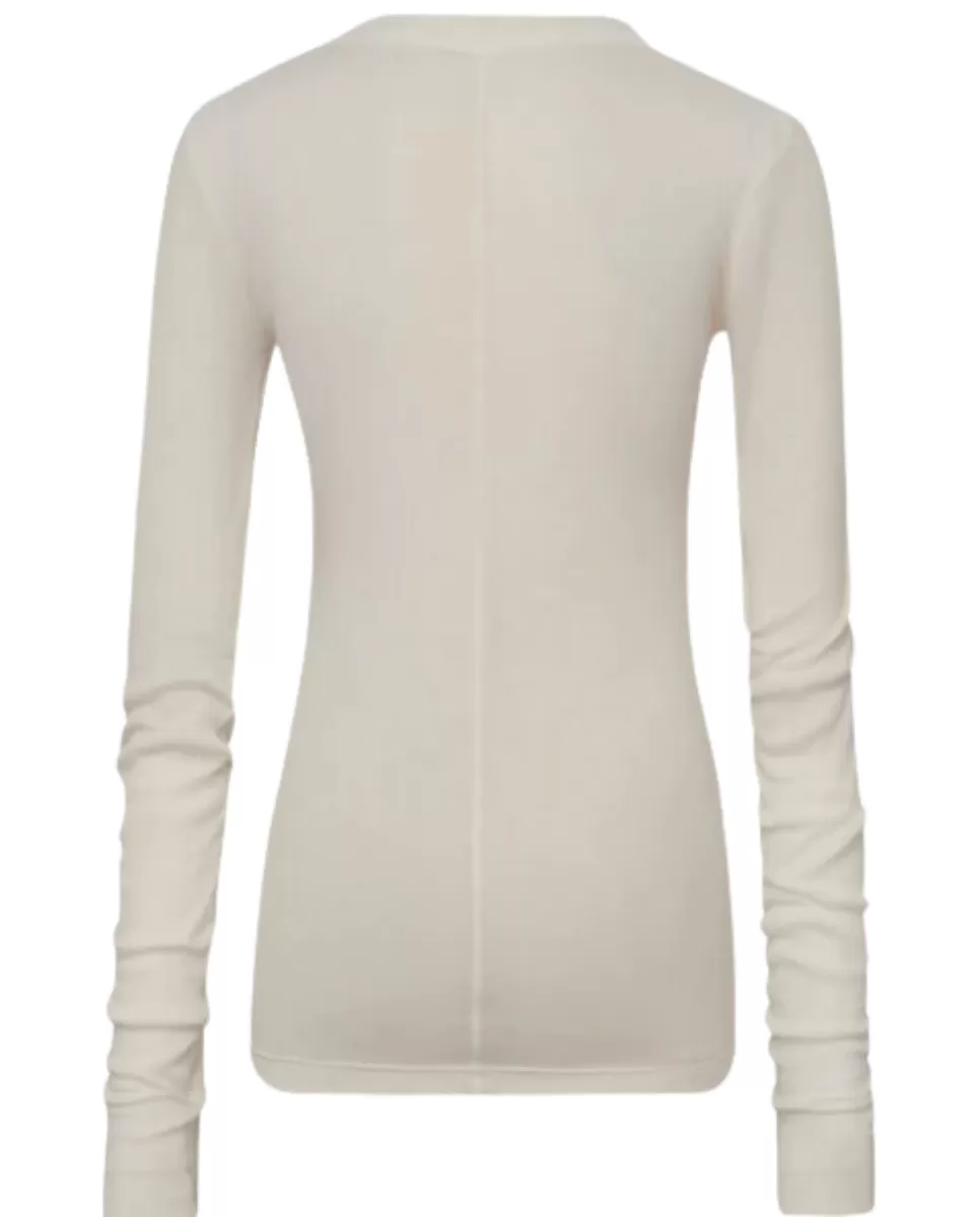 Anis Long-Sleeve Top Whisper White