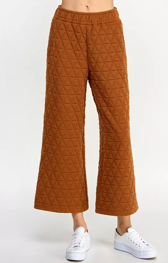 Anna Quilted Crop Pants