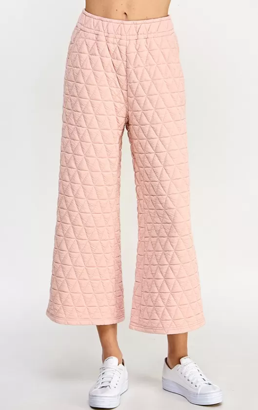 Anna Quilted Crop Pants