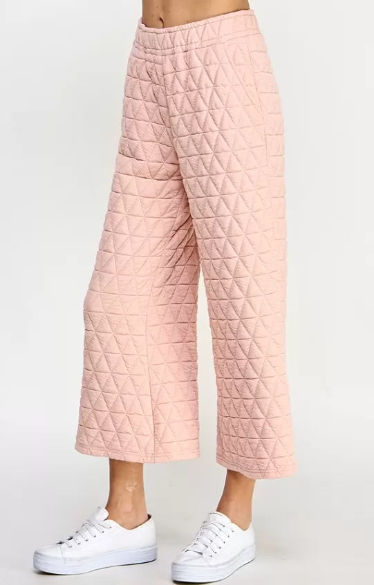 Anna Quilted Crop Pants