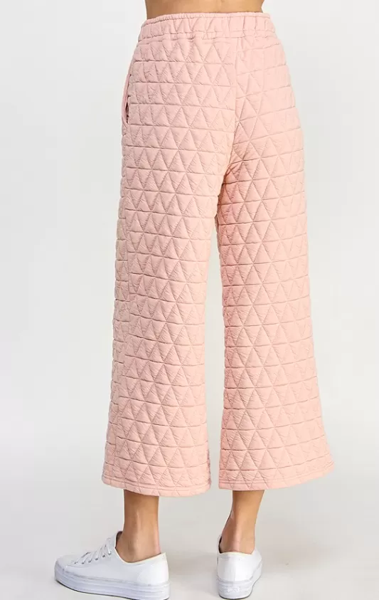 Anna Quilted Crop Pants