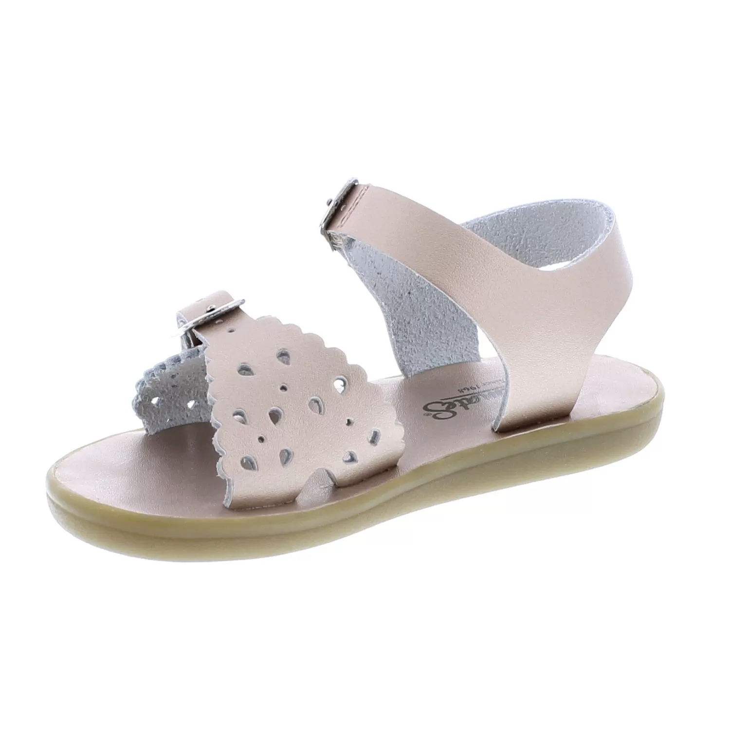 Ariel Eco Kid's Casual Sandal -Rose Gold Microfiber