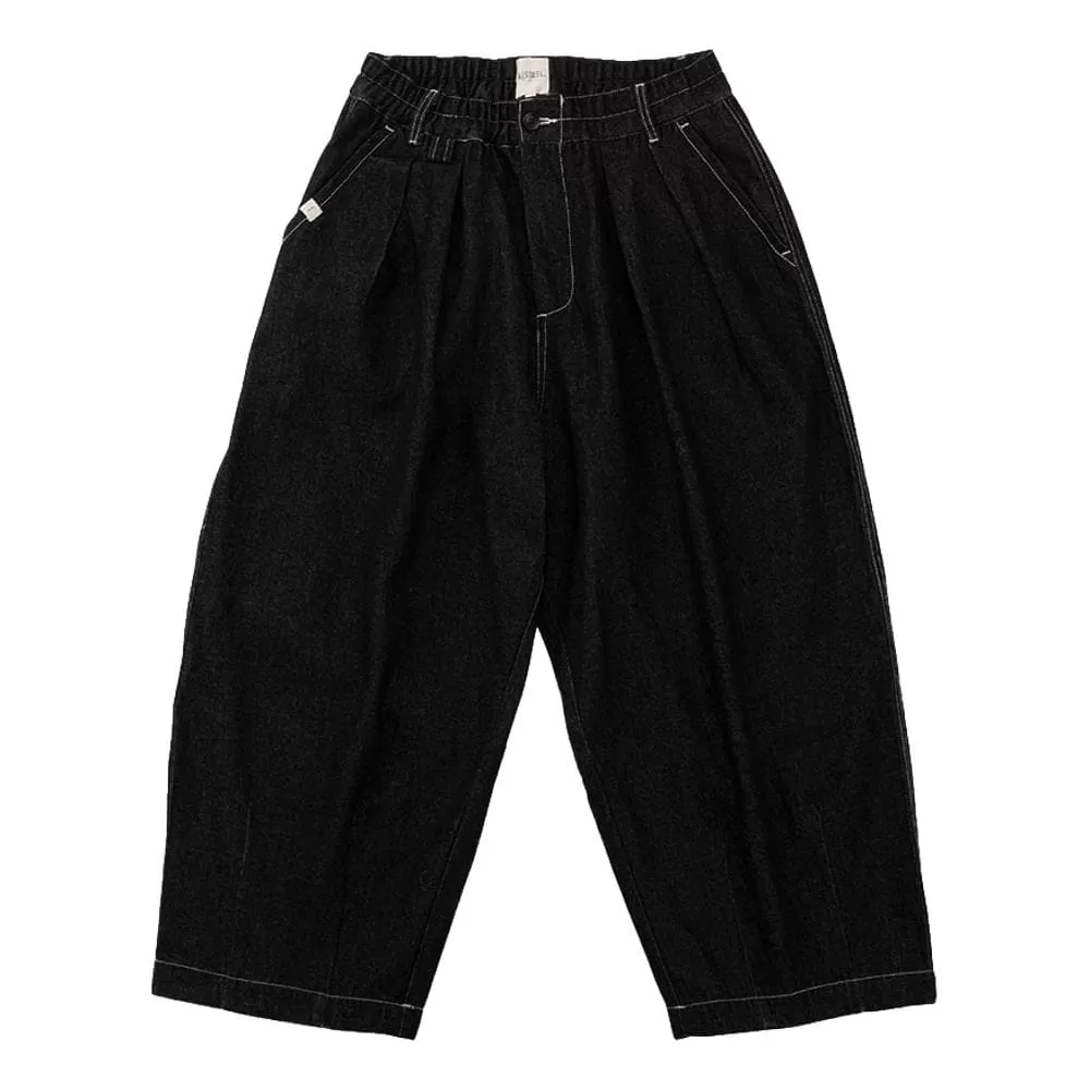 A[S]USL KIDS DENIM SIGNATURE PANTS-BLACK DENIM