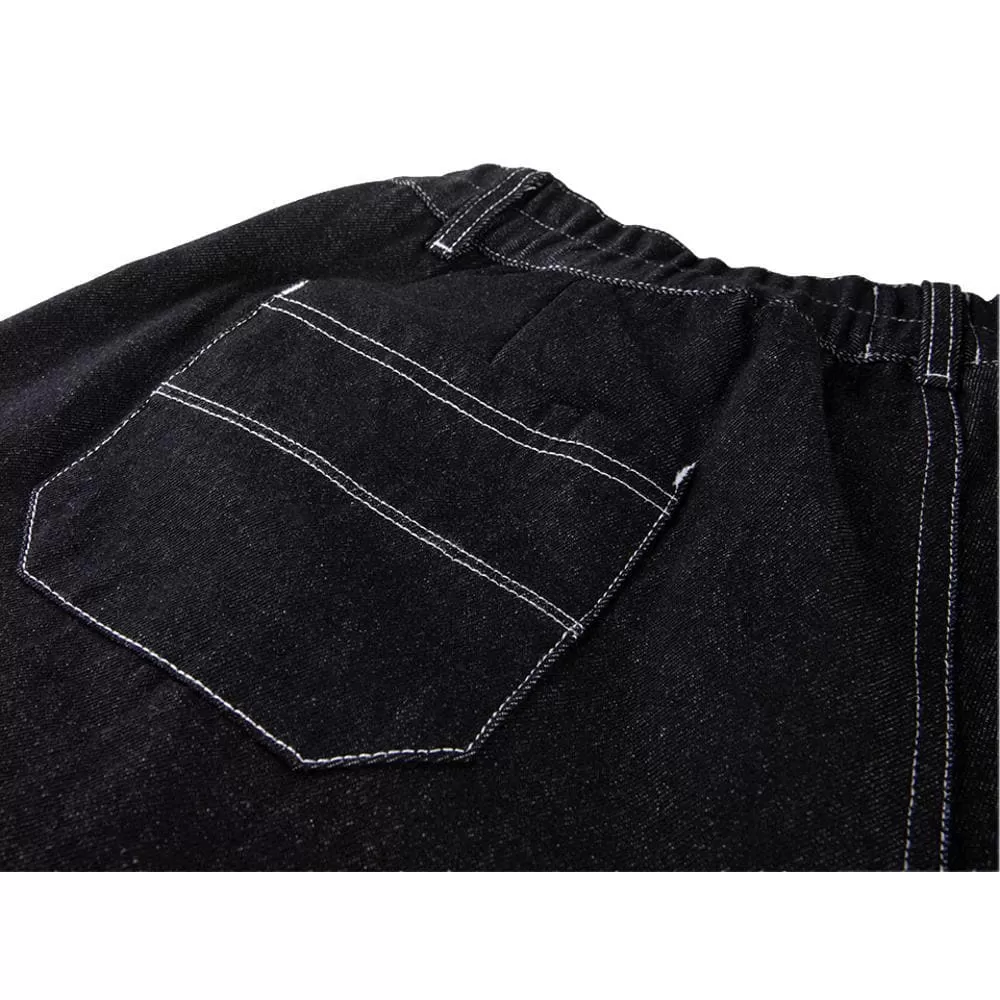 A[S]USL KIDS DENIM SIGNATURE PANTS-BLACK DENIM