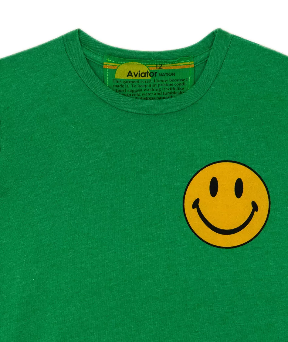 Aviator Nation Kids Smiley 2 Tee