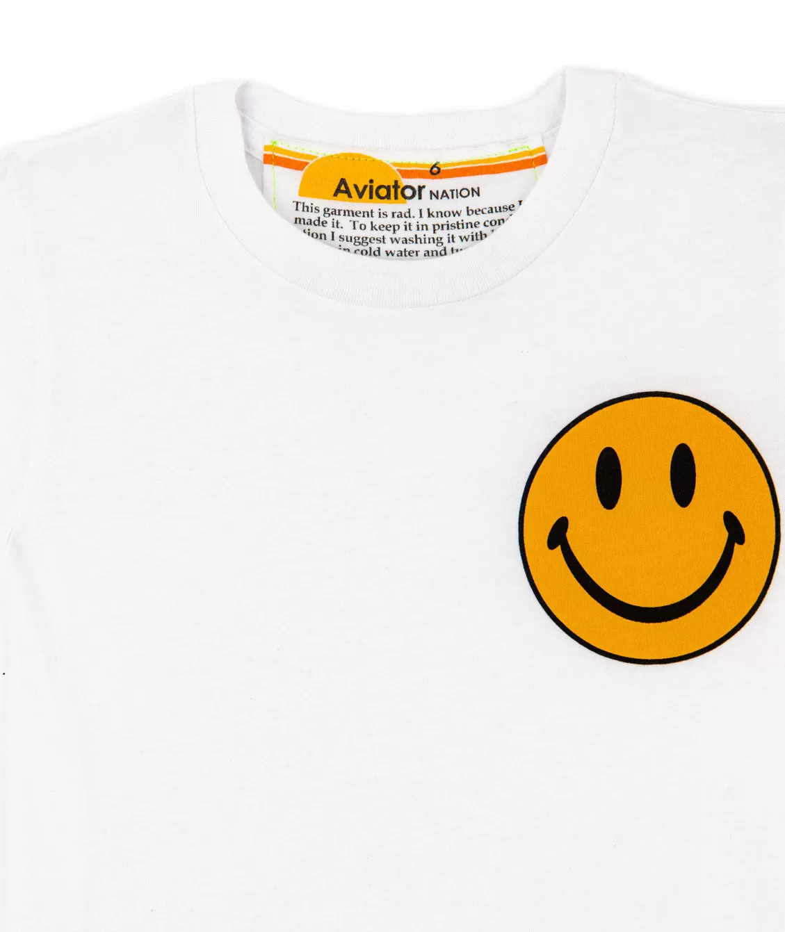 Aviator Nation Kids Smiley 2 Tee