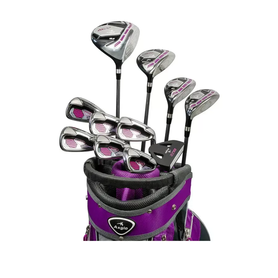 Axglo AX22 16 Piece Ladies Complete Golf Set