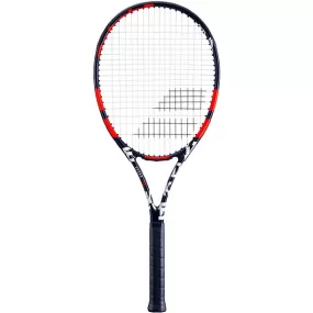 Babolat Evoke 105 Strung Tennis Racket strung 184085 124731 162 black-orange