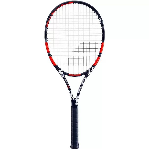 Babolat Evoke 105 Strung Tennis Racket strung 184085 124731 162 black-orange