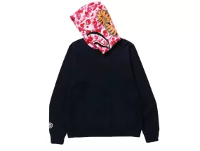 BAPE ABC CAMO SHARK PULLOVER HOODIE PINK