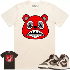 Baroque Brown Dunks Shirt to Match - ANGRY BAWS BEAR