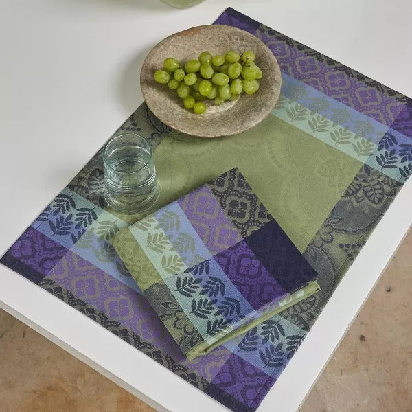 'Bastide' Olive Cotton Placemat