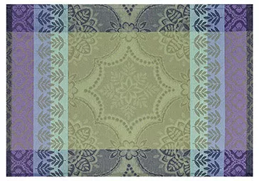 'Bastide' Olive Cotton Placemat