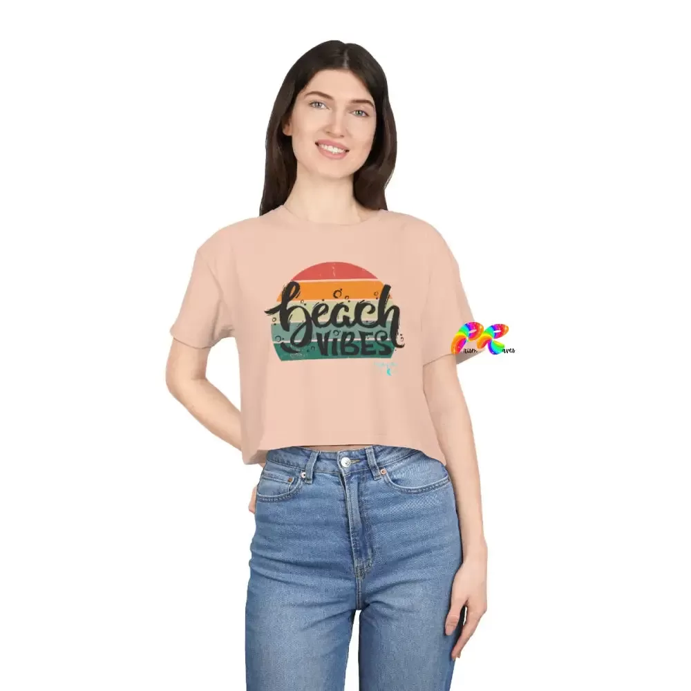 Beach Vibes Women's Crop T-Shirt