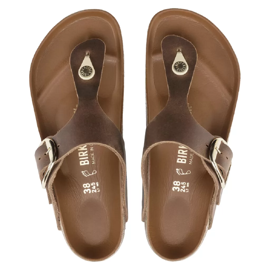 Birkenstock Women's Gizeh Big Buckle Sandal - Oiled Leather