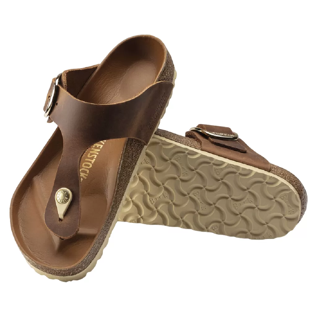 Birkenstock Women's Gizeh Big Buckle Sandal - Oiled Leather