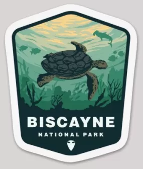 Biscayne National Park Die Cut Sticker