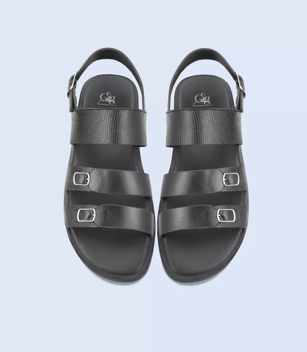 BM5578-BLACK-Men Sandals