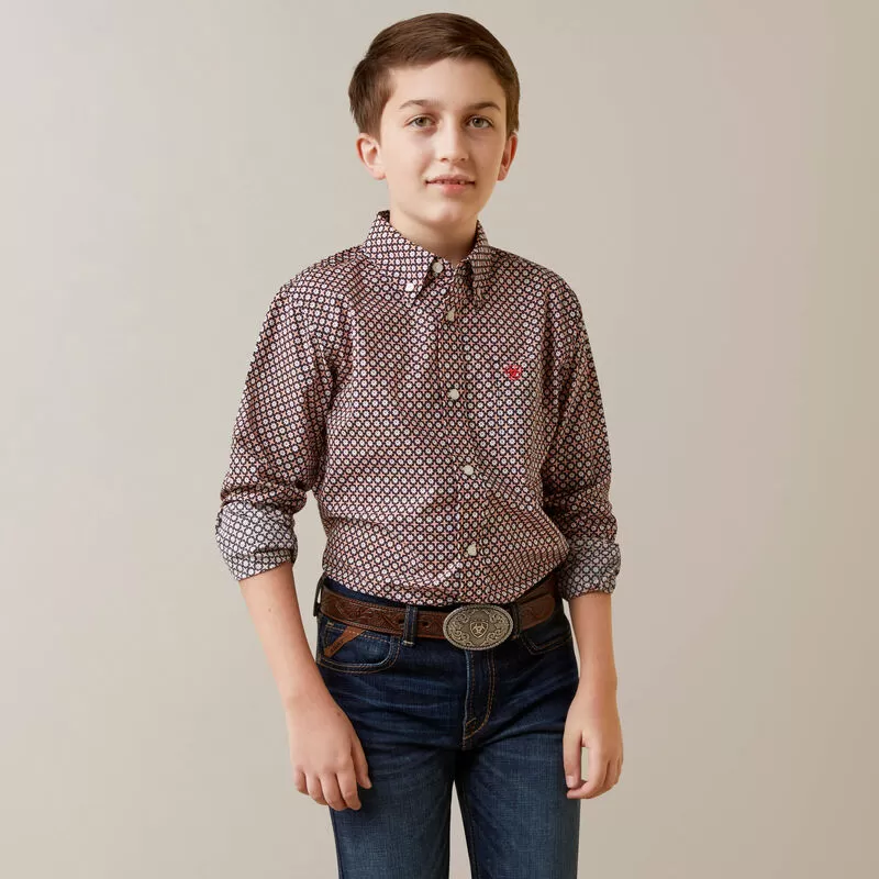 Boy's Ariat Osman Classic Fit Shirt