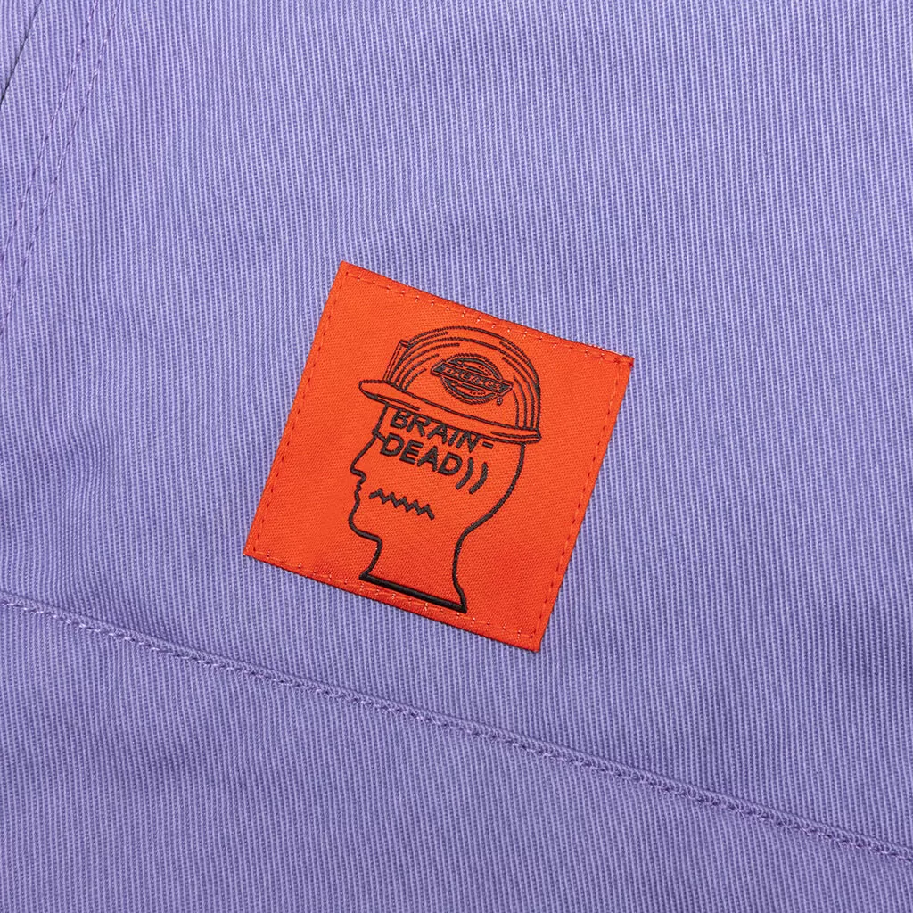 Brain Dead x Dickies Garment Dyed Eisenhower Jacket - Lavender Violet