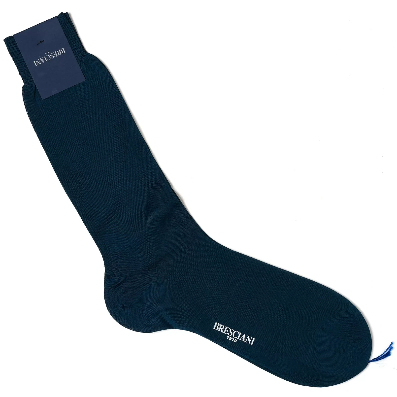 BRESCIANI "Lorenzo" Cotton Mid Calf Length Socks M-L