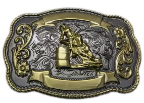 Brigalow Barrel Racer Trophy Buckle - TB-04