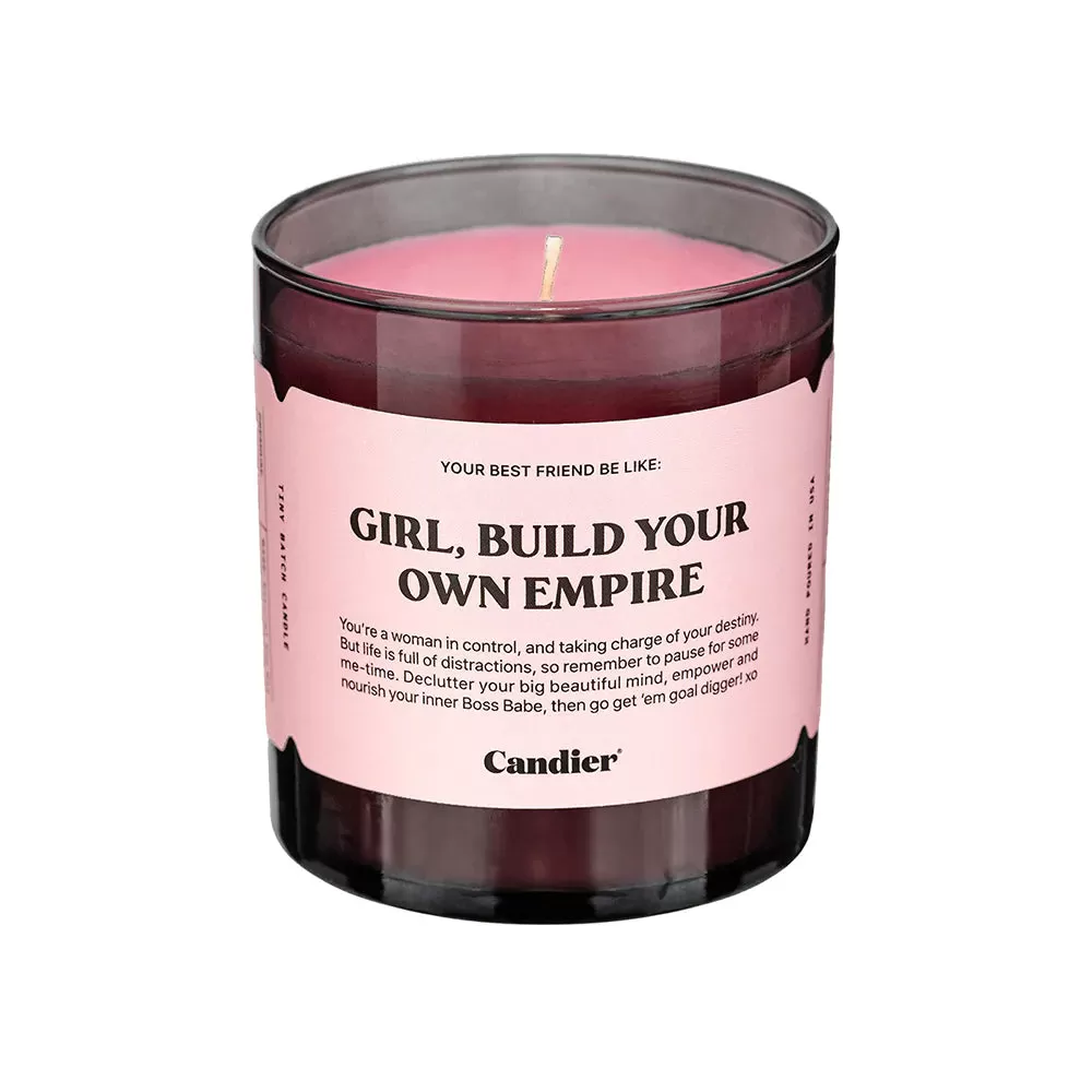 Build Your Empire Candle