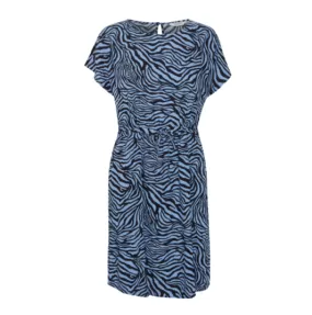 BY - Joella blue print dress