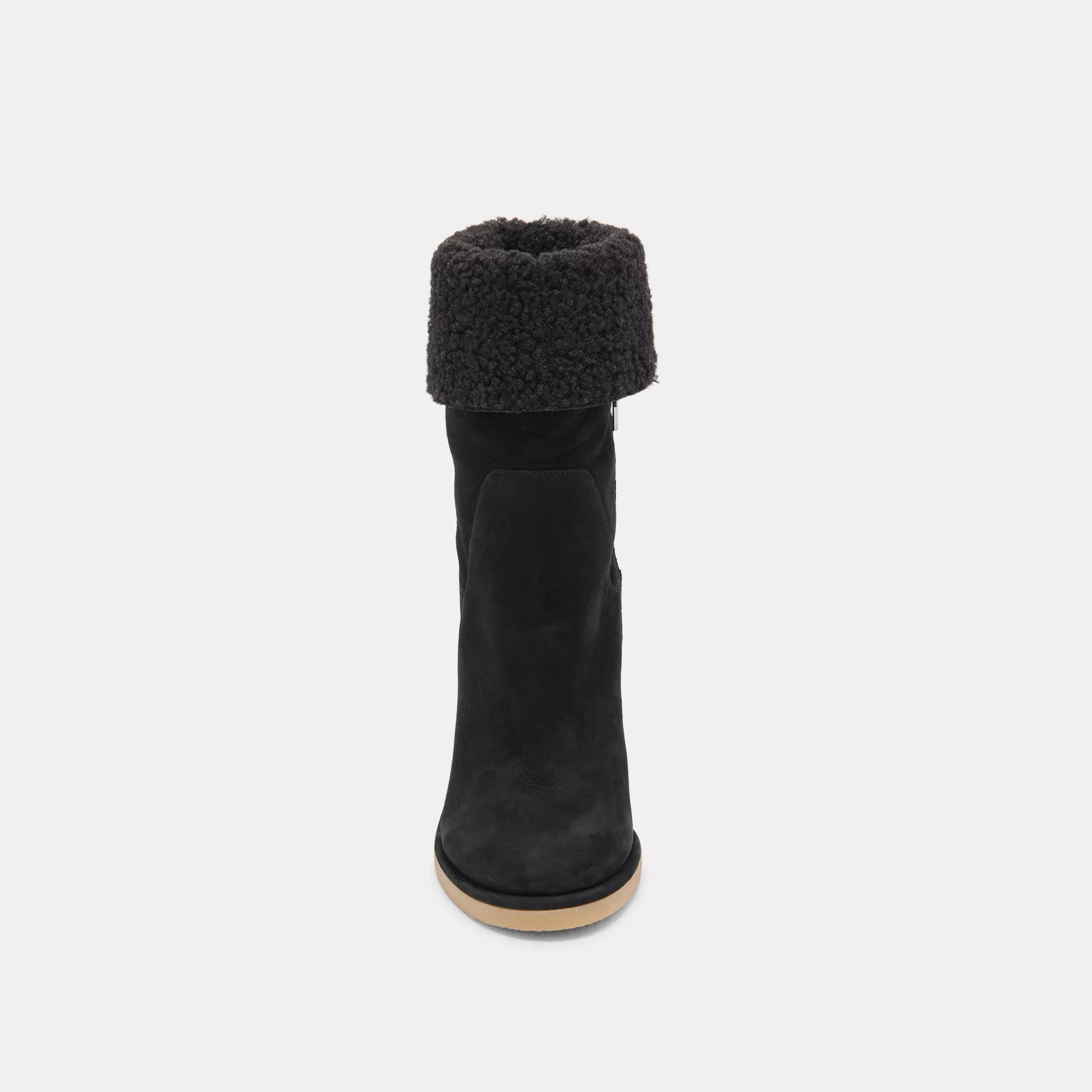 CADDIE PLUSH BOOTS BLACK NUBUCK