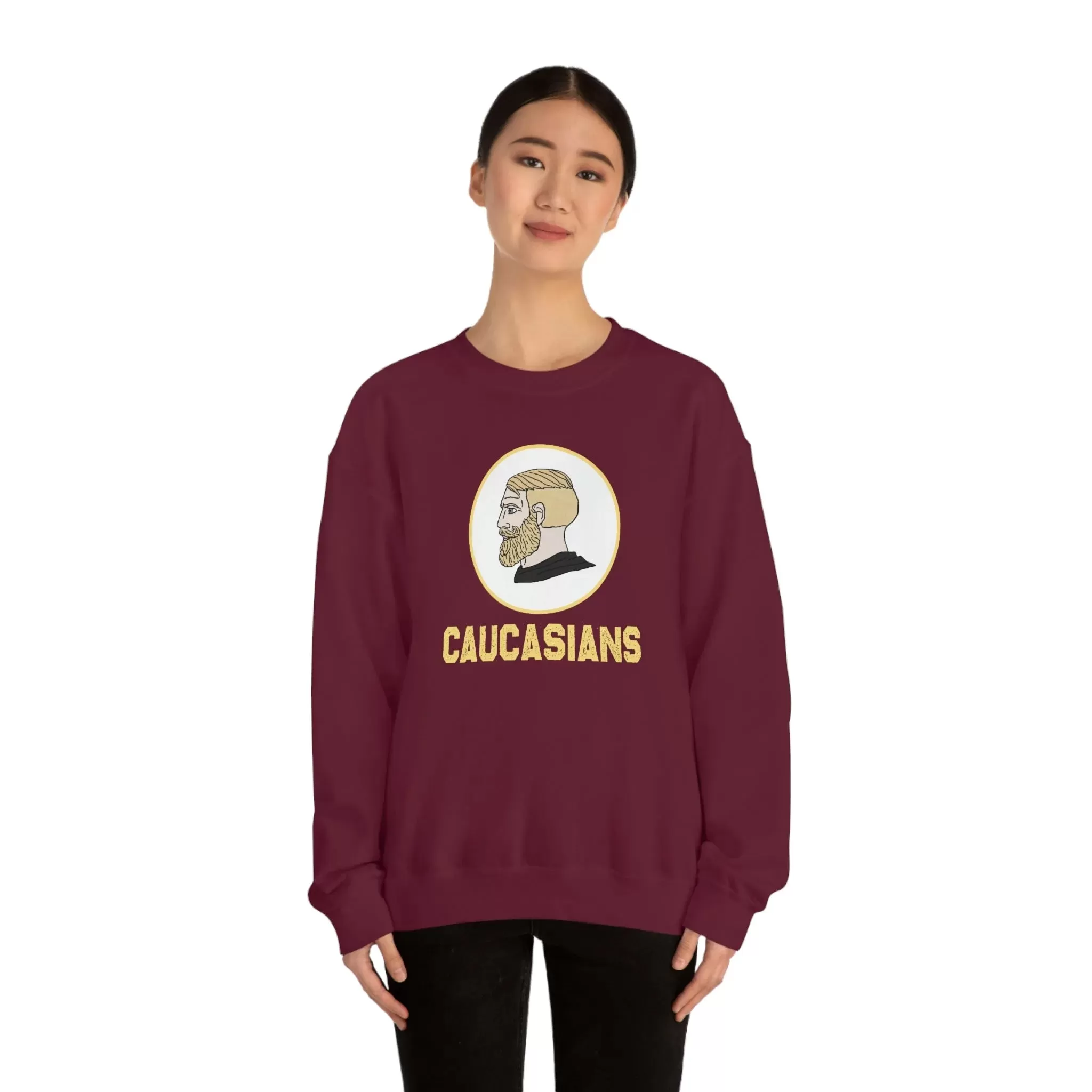 Caucasians Crewneck Sweatshirt