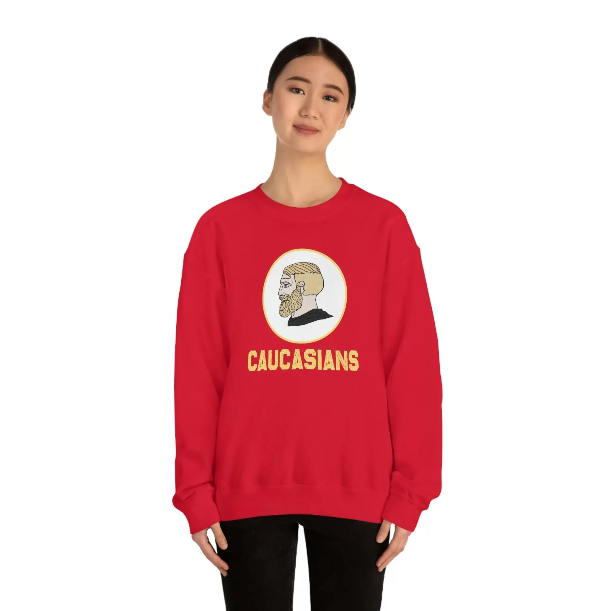 Caucasians Crewneck Sweatshirt