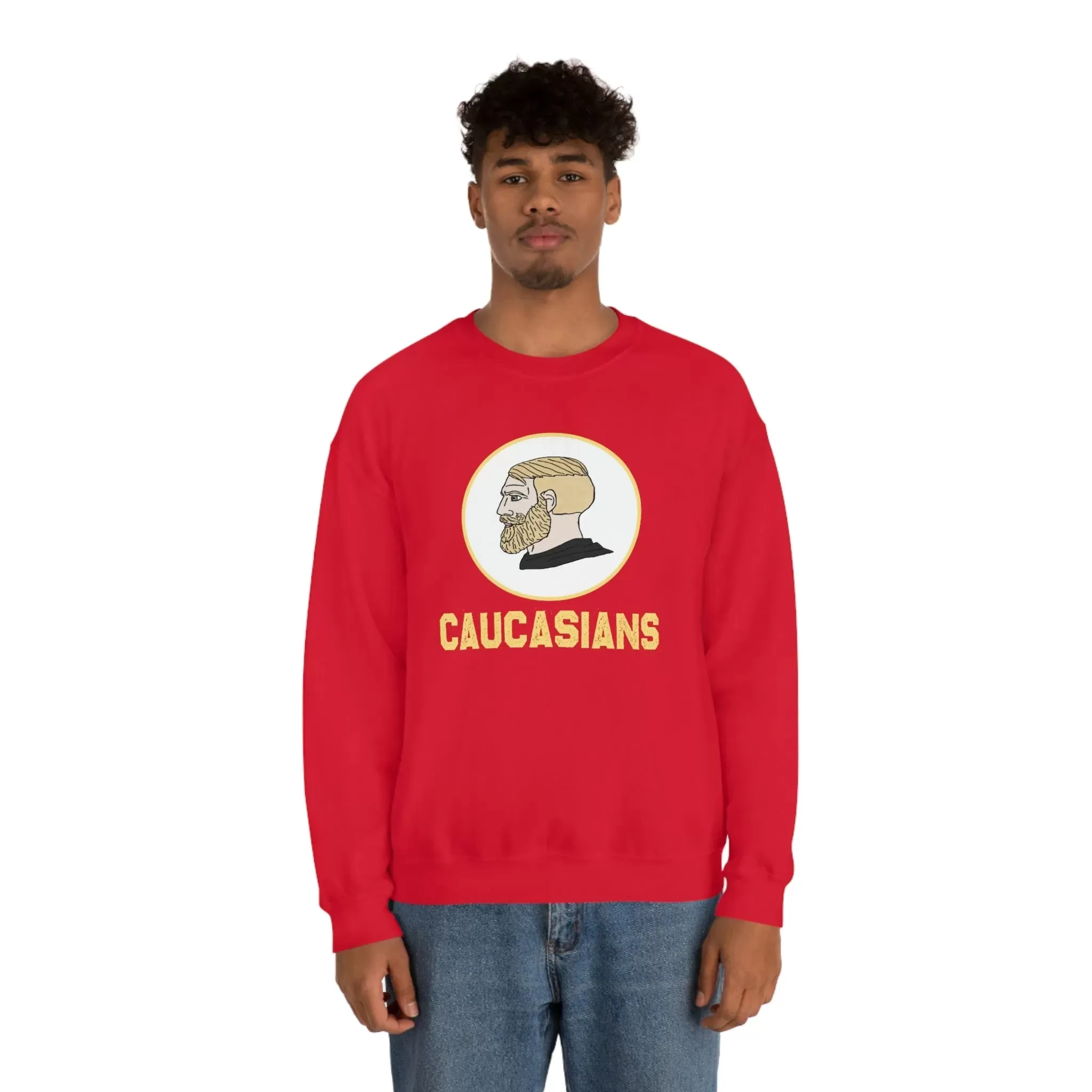 Caucasians Crewneck Sweatshirt