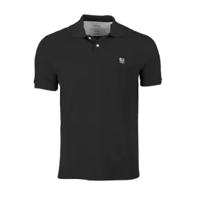 Chaps Men's Solid Short Sleeve Polo