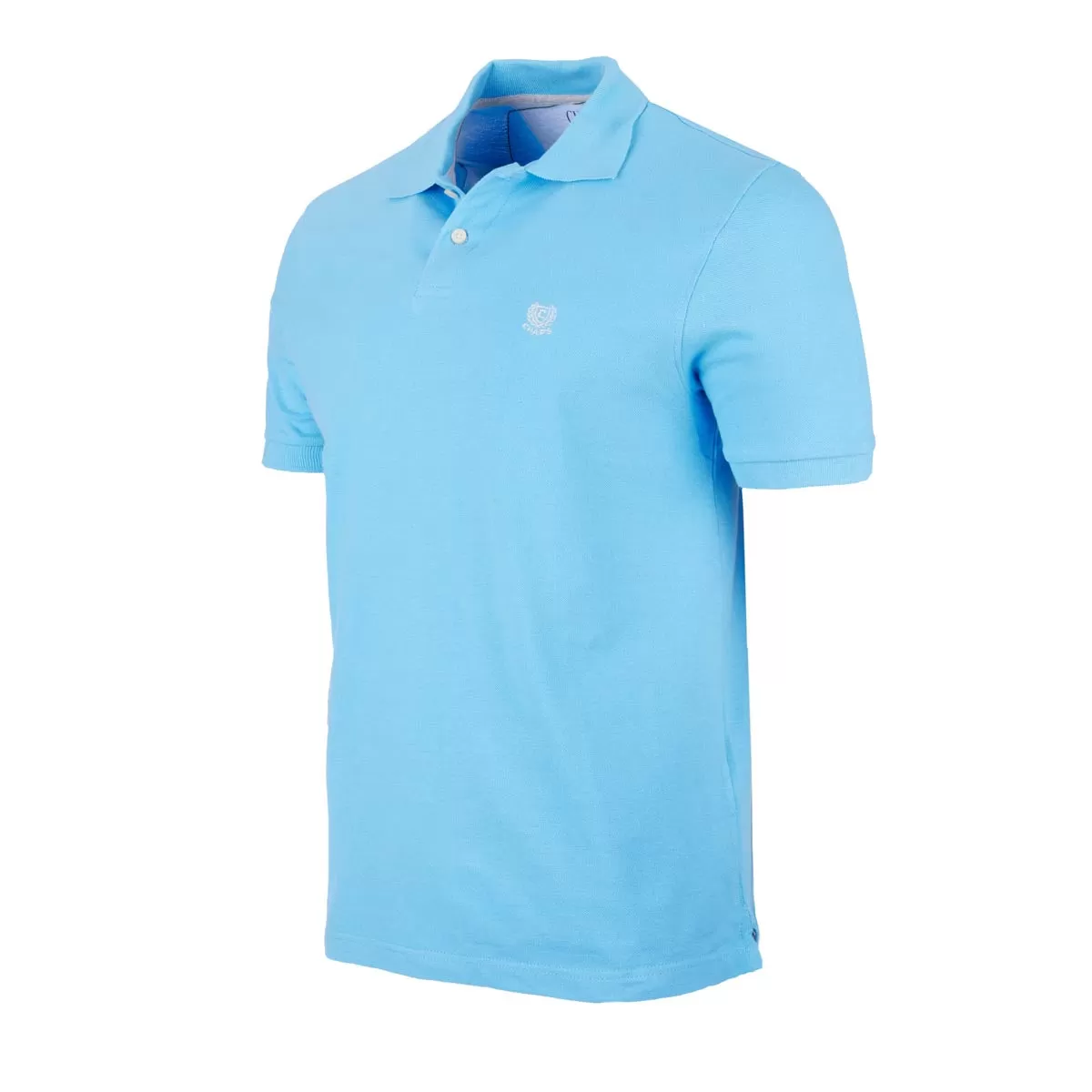 Chaps Men's Solid Short Sleeve Polo