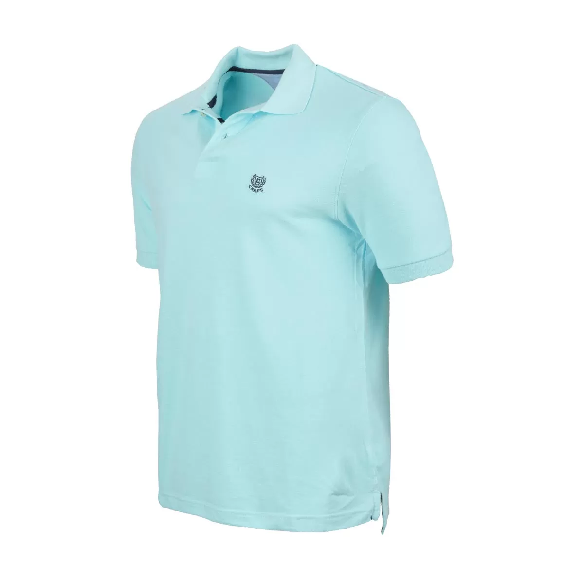 Chaps Men's Solid Short Sleeve Polo