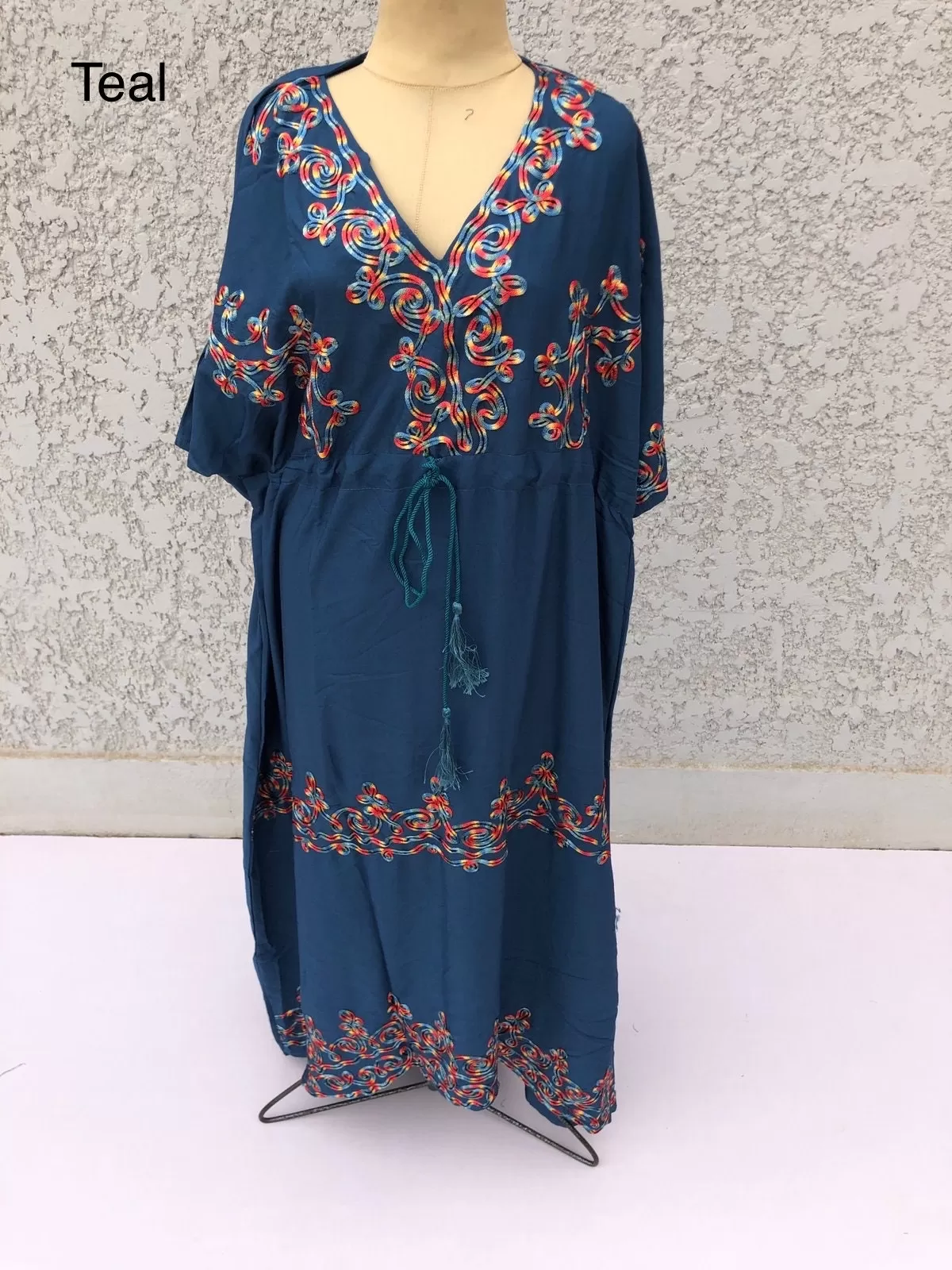 Chic Purple embroidered kaftan dress, house dress, African women clothing, Boho, caftans for women, caftans, kaftans, house kaftan