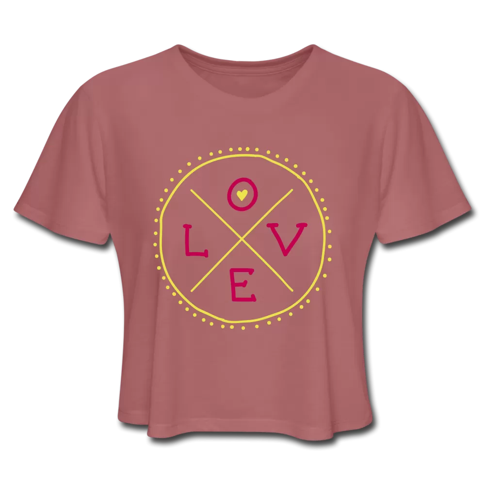 Circle Of Love Crop Top